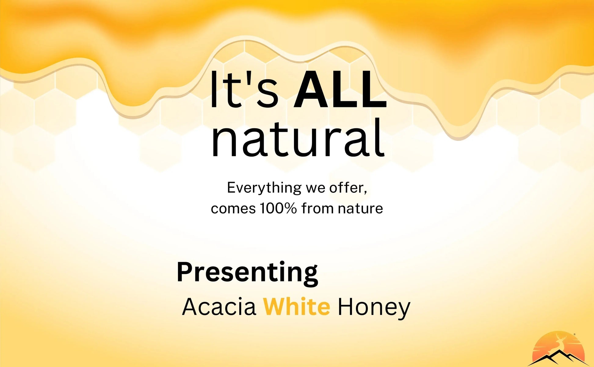 Acacia Honey by Real Himalayas – 100% Natural, Organic Sweetener Sourced from the Pristine Himalayas (350 GM) - Real Himalayas