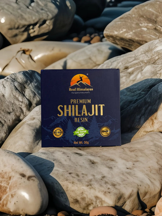 Pure Shilajit Resin by Real Himalayas – Natural Energy and Vitality Booster - 30g - Real Himalayas