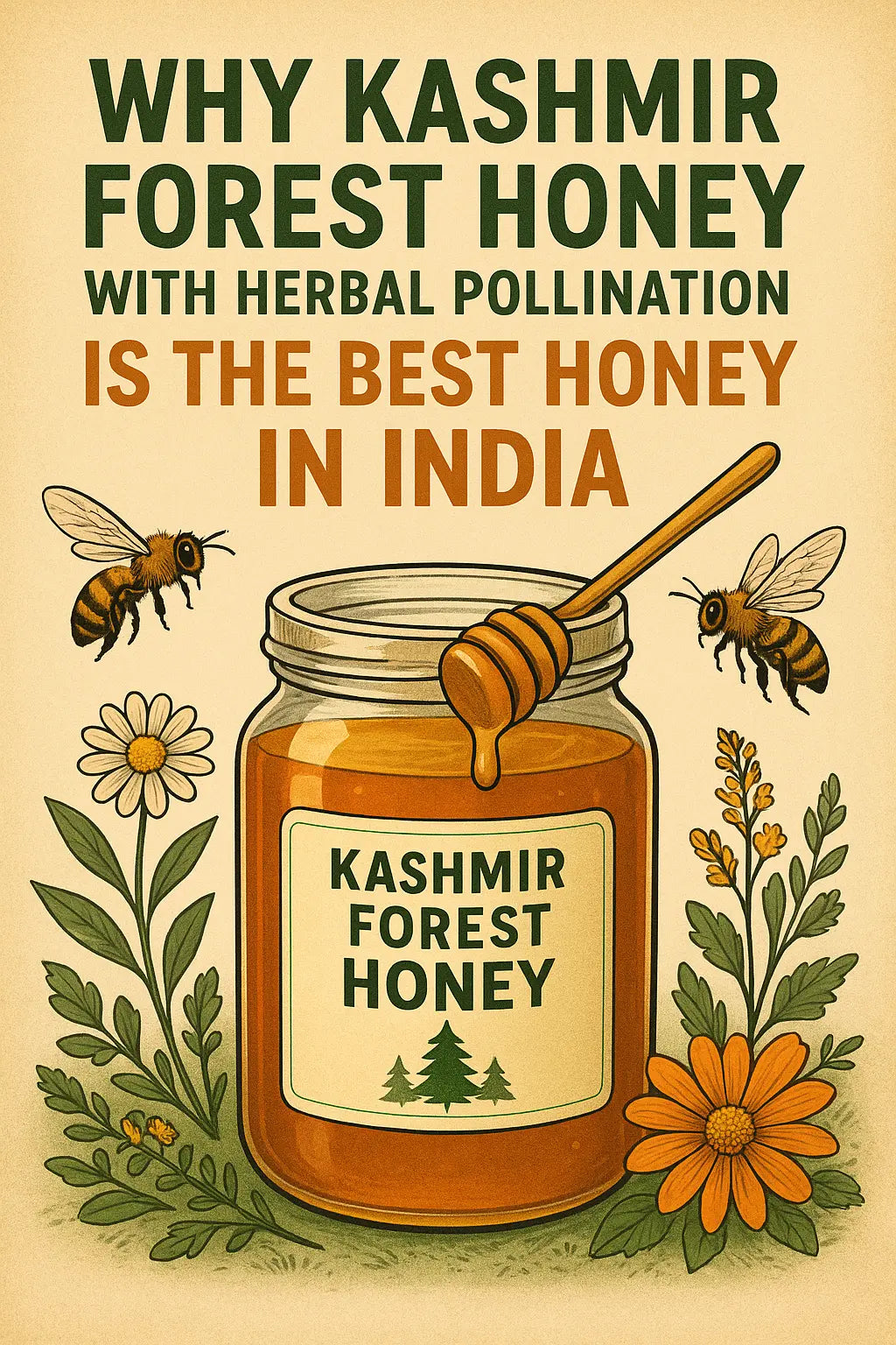 Why-Kashmir-Forest-Honey-with-Herbal-Pollination-is-the-Best-Honey-in-India Real Himalayas