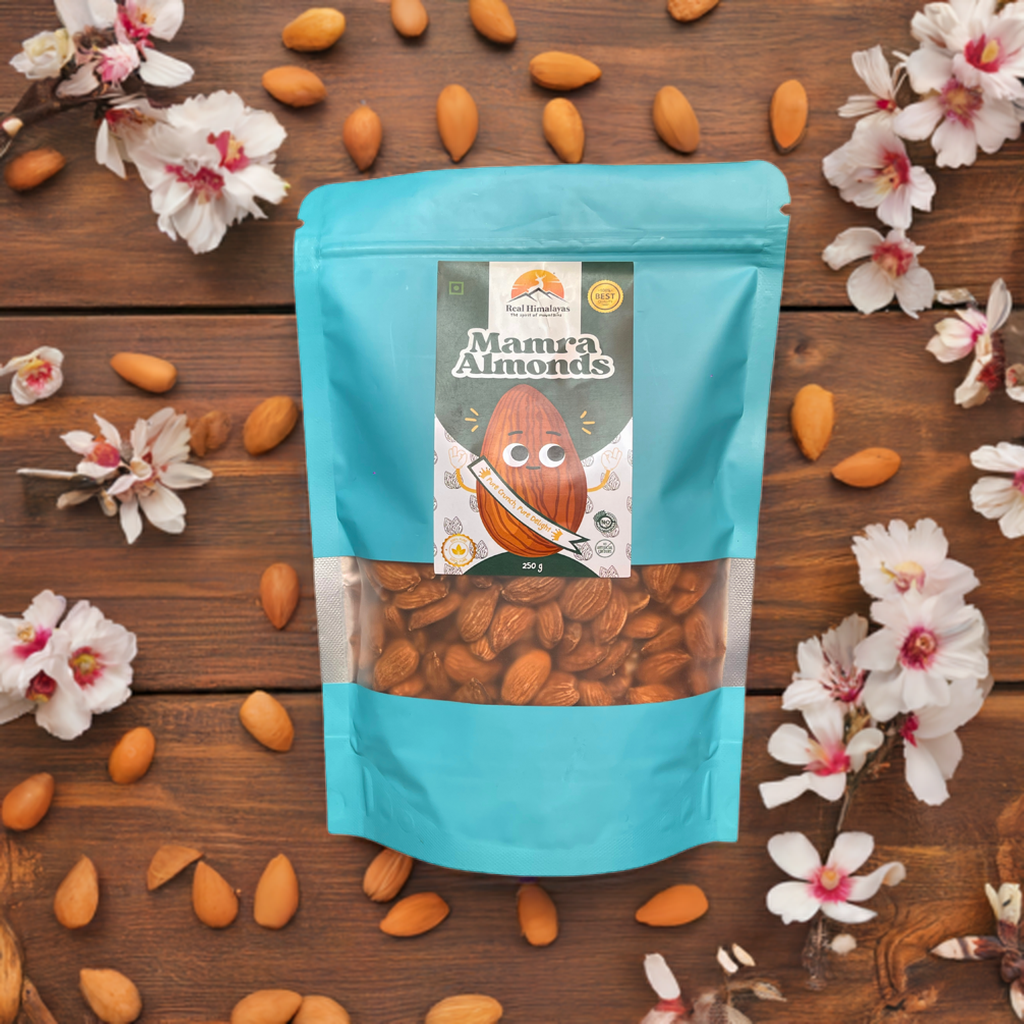 Kashmiri Mamra Almonds by Real Himalayas - Real Himalayas