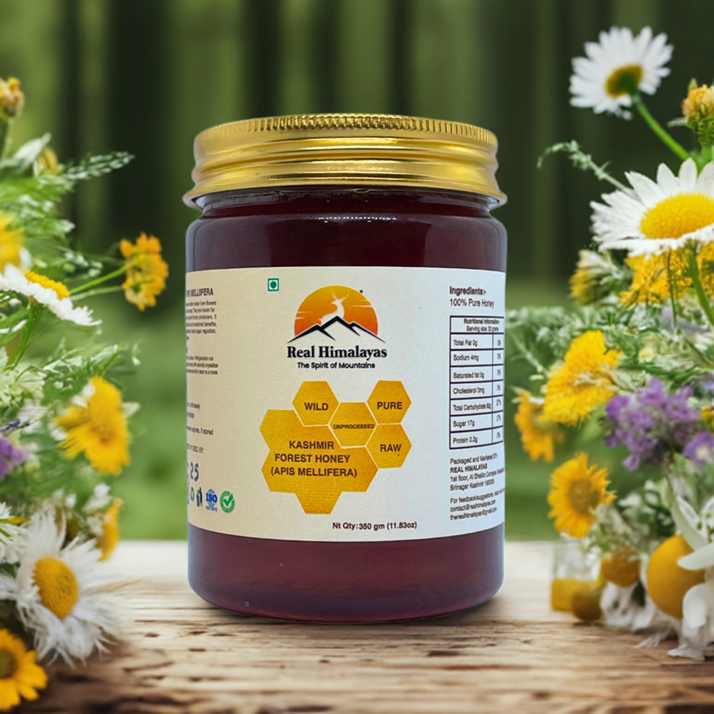 Kashmir Forest Honey – 100% Pure & Natural | Real Himalayas – 350g - Real Himalayas