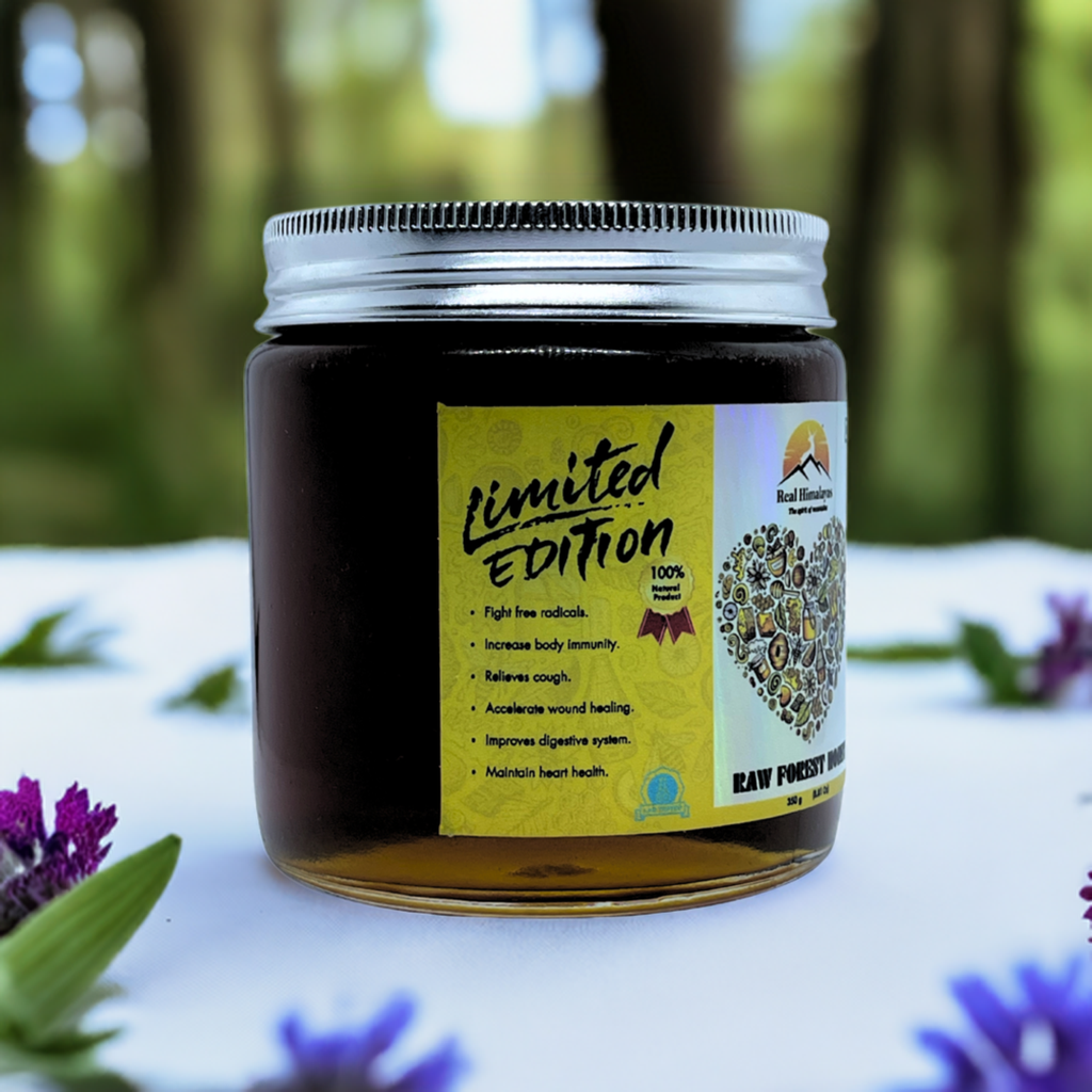 Raw Forest Honey by Real Himalayas – Herbal Pollination, Limited Edition, 100% Pure - Real Himalayas