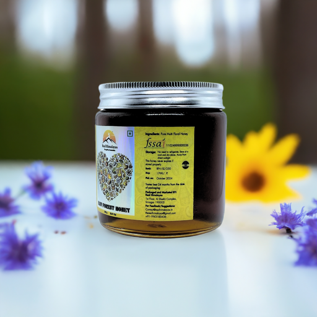 Raw Forest Honey by Real Himalayas – Herbal Pollination, Limited Edition, 100% Pure - Real Himalayas